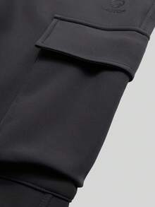 TECTOP Calça térmica feminina para atividades ao ar livre no outono/inverno, com forro, barra ajustável, ideal para esqui, caminhadas, com diversos bolsos grandes e para uso casual em esportes e corrida. - Cinza - Ver 7