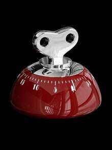 1pc Magnetic Kitchen Timer - Precision Countdown Timer With Strong Adhesive, Mechanical Desktop/Fridge Timer For Cooking, Baking & Studying (Easy-Read Dial) - Multicolor - View 12