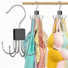 Kalimdor 2 Pack Tank Top Hanger, Bra Hanger Organizer - 360 °   Rotatable Hooks Holds 36 Items, Space Saving Closet Organizers And Storage For Tank Top, Bras, Scarf, Purse Etc. Bra Organizer For Closet - 2 - 查看 1
