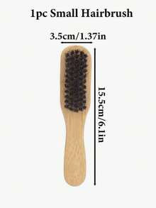 1pc Unisex Hair Comb/Beard Brush, Fragrance-Free Professional Hair Styling Comb, Gradient Comb And Haircut Cleaning Brush, Smooth Grooming Tool, Thick/Thin Hair Brush, Suitable For National Day, Bathroom Use, Scalp Massage, Back To School Season, Travel & Holiday, Daily Life, Also A Great Gift For Family And Friends - Multicolor - View 12