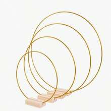 10-40cm Metal Floral Hoop Circle Rings Frame DIY Wreath Flowers Garland Hanging Ornaments Spring Wedding Party Decoration Supplies