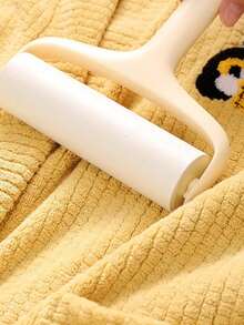 1 pièce Peignoir de bain brodé pour femmes, vêtement d'intérieur doux. Séchage rapide mais chaud, convient pour les fêtes, la maison, l'hôtel, la piscine, le spa, toutes les saisons