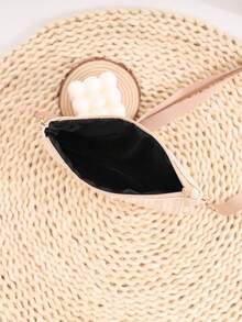 Mini Woven Shoulder Crossbody Bag