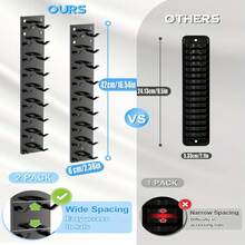 Strong Storage Hat Rack Hat Storage Box, 2 Installation Modes 2 Baseball Cap Storage - No Tools Required Adhesive Hat Rack To Organize 18 Hats, Creating A Quick Storage Solution For Closet Doors, Holiday Gifts For Friends And Family - Nhiều màu - Xem 4