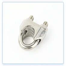 M5 Wire Rope Clamps (Pack Of 4), 304 Stainless Steel, U-Type Fasteners