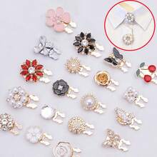 2 butoni minimalisti francezi cu zirconiu artificial și perle - accesoriu versatil pentru rochii, smokinguri și ținute casual