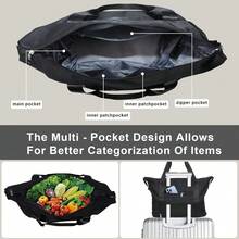 Shopping Bags And Cart - Black - View 5