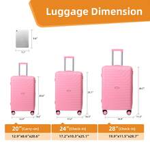 Juegos de equipaje - Rosa - Ver 4