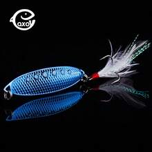 QXO Rotating Sequin Metal Spoon Shaped Squid Jig, Silicone Bait Swivel, Suitable For Fishing, Jigging, Swimbaits, 5-6cm - Multicolor - View 11