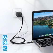 1 件通用英国插头适配器 - 白色，适用于智能手机和平板电脑的插头适配器 - 英規插(220-240V) - 查看 3