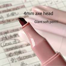 4pcs Highlighter Marker Pen, Chisel Tip, Water Based Ink, Quick Dry, No Bleed, Smooth Pen Barrel, Comfortable Grip, For Bible Study Notes School Office