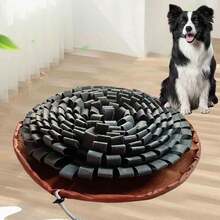 Mata do węszenia dla psa – regulowana interaktywna zabawka-łamigłówka dla dużych i małych psów, spowalniacz jedzenia, stymuluje umysł i łagodzi stres, zachęca do naturalnego żerowania, nadaje się do użytku wewnątrz i na zewnątrz