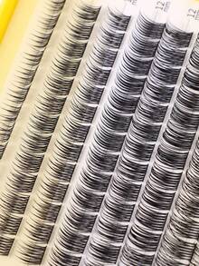 392 Personal Eyelash Book Cluster Extended False Eyelashes DIY At Home Cluster Eyelash Extended Makeup, Rzęsy, Rzęsy, Eyeliner Cluster, Cluster Eyelash, Naturalne, Puszyste Sztuczne Rzęsy, Odpowiednie Na Halloween, Boże Narodzenie, Makijaż