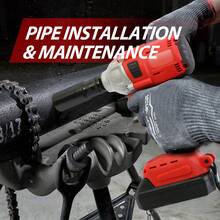 Cordless Impact Wrench 650Nm 20V High Torque Impact Gun 1/2 Inch With 3.0Ah Battery And Fast Charger Cordless Impact Driver Dual Drill/Ratchet Port, For Car,Construction,Building,DIY - 18 V Electric Impact Wrench Set With 1*battery - View 12