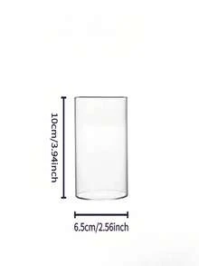 Clear Cylindrical Vase Set, 1/24 Pieces Bulk Glass Vases For Table Centerpieces, Modern Floating Candlesticks For Decoration, Hurricane Candlesticks For Wedding Table Decorations, Random Styles Home Decor Room Decor Flower Vase