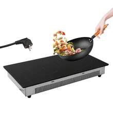 2-Burner Vertical Built-In Induction Grill, 3-Hour Timer, Child Safety Lock, Easy To Clean, 110V-120V, ICT-V - US A Type Plug(110-127V) - View 12