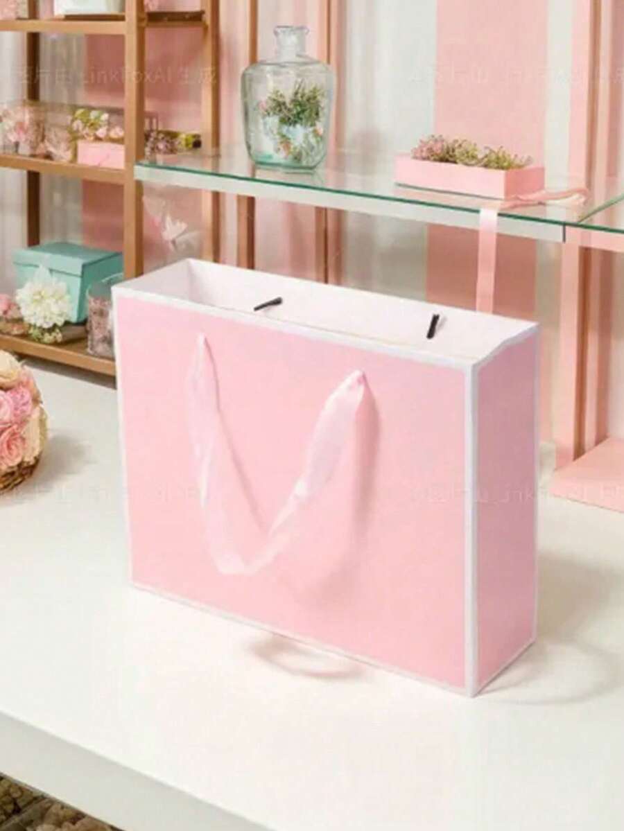 1 buc/, 10 buc/, Sacoșe de cumpărături, Sacoșe de ambalare cu mânere, Geantă decorativă cu funde, Geantă de mână albă din hârtie de mare capacitate, Halloween Ziua Recunoștinței Crăciun Anul Nou Nuntă Ziua de naștere Pachet cadou, Sacoșă de cumpărături simplă în culoare solidă, Consumabile pentru afaceri mici, Cele mai ieftine articole disponibile, Cutii de împachetat cadouri pentru bijuterii pentru petrecerea de Crăciun, Nuntă de vară, Sezonul nunților, Petrecere în aer liber, Petrecere de sărbători