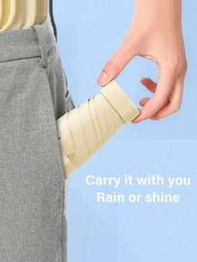 Small Folding Umbrella, Mini Pocket Waterproof Portable Travel Umbrella,Sun Umbrella Female Sunscreen UV Protection Sun And Rain Umbrella Two-In-One Mini Five-Fold Ultra-Light And Compact Portable,Mini Travel Umbrella, Small And Compact Portable Umbrella For Sunny And Rainy Days, Windproof Sunshade, 99% UV Protection, Suitable For Women And Men Umbrella For Women Umbrella Rainproof Windproof