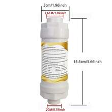 1 pieza Filtro de agua para grifo de cocina blanco, filtro de grifo de cocina doméstico que elimina eficazmente las impurezas para beber directamente y es confiable