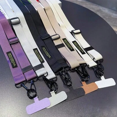 2026 New Year, Music Festival/Wedding Season, Easter, Smartphone Waist Strap, Smartphone Shoulder Bag, Smartphone Keychain, Phone Lanyard With Adjustable Cross-Body Strap, Durable Fabric Pouch Bag, Bee Lanyard, Universal Version With Free Phone Case, Suitable As Birthday And Holiday Gifts For Mothers, Family And Friends. Durable And Break-Resistant Phone Strap, Ideal For Outdoor Hiking And Travel. Unisex Design, Short Strap Phone Stand, Smartphone Wristband