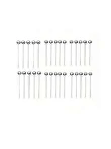 10/20 件迪斯科球鸡尾酒搅拌器、鸡尾酒签、饮料搅拌器、水果签、装饰棒、生日、节日、酒吧、鸡尾酒廊派对装饰品 - 彩色 - 查看 14