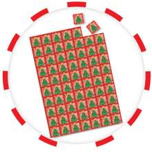 Weihnachts-Bingo-Spielset, enthält 560 Weihnachtsbaum-Marker, Feiertags-Partyspielkarten für Familientreffen, Gruppenaktivität, Weihnachtsthemenbezogene Unterhaltungsartikel