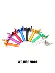 7/8'' 22MM Motorcycle Throttle Handle, CNC Aluminum Alloy Quick Twist Throttle Assembly, Suitable For CRF CR YZ EXC SSR TTR DRZ DR RM CRF50 XR50 50 70 110 125 230 250 Off-Road Motorcycle - A - View 3