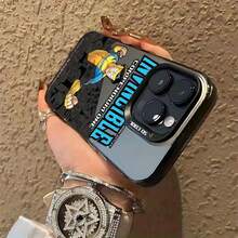 Funda de Teléfono de Personaje de Anime Genial Compatible con iPhone 16 15 14 13 12 11 Pro Max X XR XS Max 8 7 Plus Cubierta Trasera Mate a Prueba de Golpes - Mezcla de colores - Ver 3