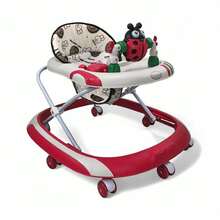 Semi-Luxury Baby Walker, Musical Ladybug, Model 190c - Pink - View 1