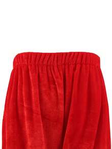 Kids Santa Claus Suit For Boys Girls Christmas Top+Pants+Belt+Hat+4 Pcs Outfits Santa Outfit New Years Holiday Party Dress UP - Red - View 9