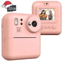 Instant Printing Of Children's Cameras,Instant Digital Video Cameras For Children,Christmas And New Year Gifts For Girls And Boys Aged 3-12,Portable Toys For Cameras For Children Aged 3,4,5,6,7,8,9 And 10,With Individual Items And Camera Sets For Everyone To Choose From