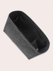 Organizer per borse, inserto organizzatore in feltro con cerniera, sagoma per borse a mano e tracolle, adatto per borse Saint PM