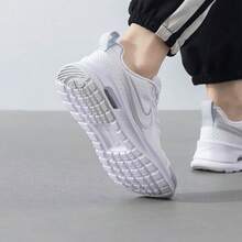 Zapatillas deportivas casuales de mujer Nike Air Max Nuaxis 2025 con nueva suela amortiguadora de aire, HF1233-101