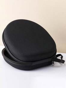 1pc Hard Shell Portable Headphone Case, Headphone Travel Storage. Earphone Bag, A Universal Handheld Headphone Container For Outdoor Home Use. Digital Storage Pouch