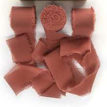 3rolls one pack,15yard white Chiffon Ribbon, Fringe Fabric Ribbon, Handmade Wedding Bouquets Material, Gift Packaging Materials, Cake Decor Ribbon, Clothing Decor, Wedding Decor, Party Decor, Gift Decor, Bow Decor