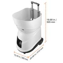 Tennis Ball Machine, Automatic Portable Tennis Ball Launcher, 150 Balls Tennis Training Practice Thrower, 5 Motors Multi-Mode Drills, 2+ Hours Play, Rechargeable Battery, App Remote Control - AU Plug(220-240V) - View 10