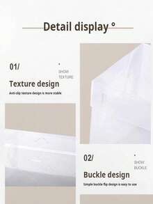 6 piezas/12 piezas/20 piezas Juego de cajas de zapatos de plástico transparente - a prueba de humedad, a prueba de agua, con orificios de ventilación, diseño plegable que ahorra espacio para almacenamiento de zapatos en el dormitorio, caja de almacenamiento de zapatos para el hogar y la vida/almacenamiento y almacenamiento/almacenamiento de zapatos/estante de zapatos