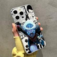 Funda de teléfono transparente de anime genial Blue Lock X Yoichi Isagi para iPhone 16 15 14 13 12 11 Pro Max XR Plus - Z10 - Ver 12