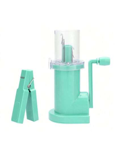 1pc Portable Hand-Operated Cord Weaving Loom, Home Decor Winding Tool