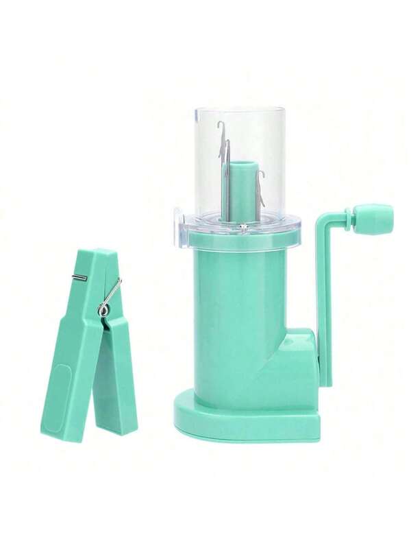 1pc Household Hand Spool Knitter Portable Home Manual Cord Knitting Machines Knitting Mill For Embellishment Winding Tools