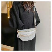 Geantă de piept virală la modă pentru femei - Geantă crossbody cu lanț premium în formă de diamant