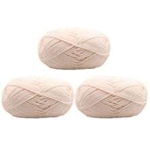 3pcs/(140-150g) 4-Ply Milk Yarn, Soft Crochet Knitting Yarn, Approx. 45g/Pc, For DIY Handmade Blankets, Sweaters, Scarves, Shawls, Suitable For All Seasons - Multicolor - View 30