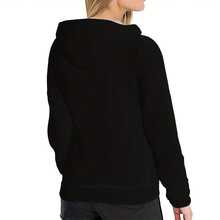 Womens Halloween Hoodie     Nightmare Before Christmas Pullover Sweats (2) - màu đen - Xem 3