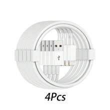 1-5pcs 3.3ft/100cm USB To Lightning Fast Charging Data Cable, Compatible With IPhone 14/13/12/11/Pro/Pro Max/Mini/Xs Max/XR/X, IPad Compatible With IPhone 14 Pro Max, 14 Pro, 14 Plus, 13 Pro Max, 13 Pro, 13, 12 Pro, 12, 11, XS, XR, 8 Plus, 8, 7, 6, 5, SE, For IPad Charger MFi Certified