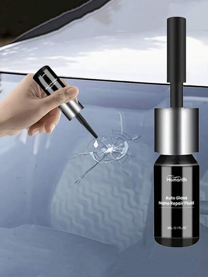 Windshield Repair Resin Kit: Fix Chips, Star Cracks & Bullseye Cracks - Easy DIY Auto Glass Repair