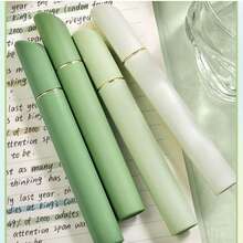 4pcs In Set Colin 669 Fruit-Colored Mist Large-Capacity Lipstick, Student Key Point Marking Soft Tip DIY Painting Highlighter