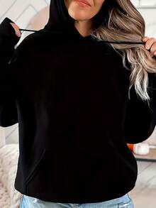 Sudadera con capucha de estilo gótico oscuro con ilustración de rosa y calavera, adecuada para el uso diario, salidas casuales, hogar versátil, caminatas al aire libre, simple y sencilla, estilo de nicho moderno, primera opción para parejas - Negro - Ver 2