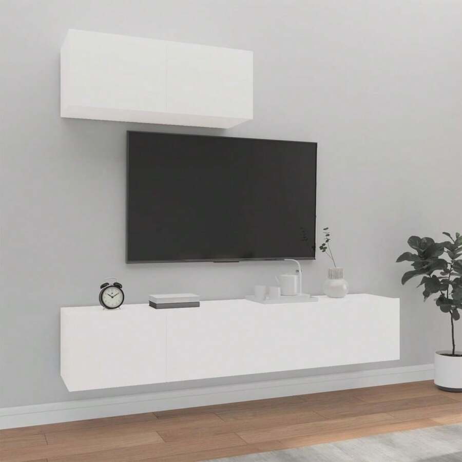 Television Stands & Entertainment Centers - 白色 - 查看 1