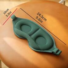 1pc 3D Sleep & Light Blocking Eye Mask, Specially Designed For Adults, Reduces Fatigue, Breathable & Pressure-Free, Yoga Meditation Eye Mask, Nap Capsule Eye Mask, Travel Essential, Father's Day, Mother's Day, Christmas Gift - Multicolor - View 8