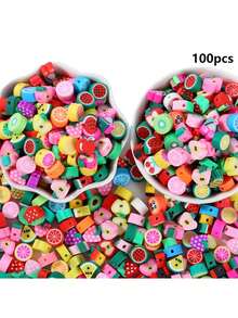 Boho Polymer Clay Beads Kit, Multi-Elements Polymer Clay Beads Kit For Jewelry Making, DIY Necklace Earring Bracelet Friendship Gifts, Accessories Making